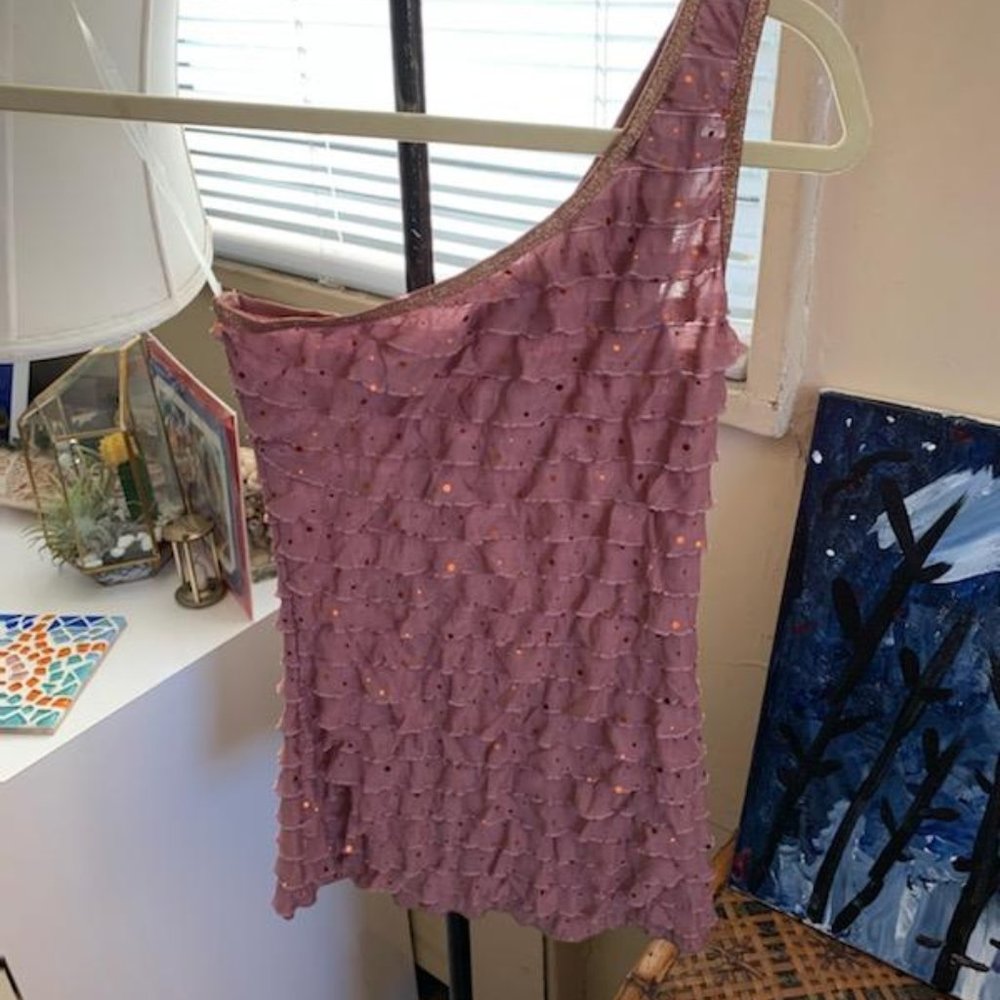 Charlotte Russe One shoulder Top